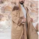 فرو شال سويسرول - بيج أخضر 