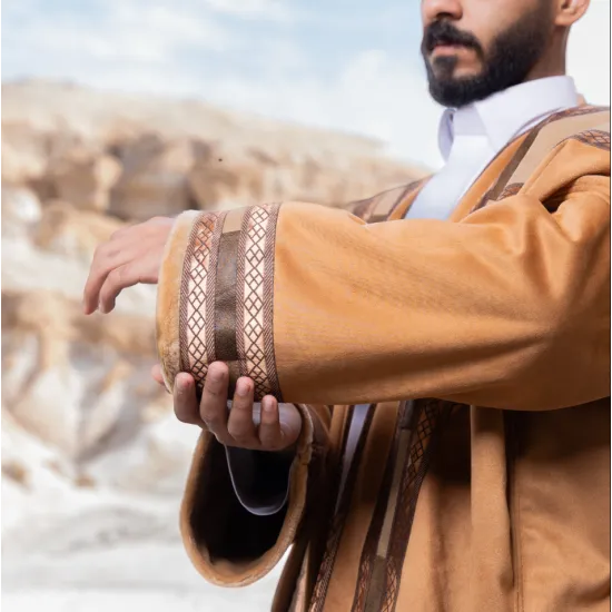 فرو شال سويسرول - أشقر