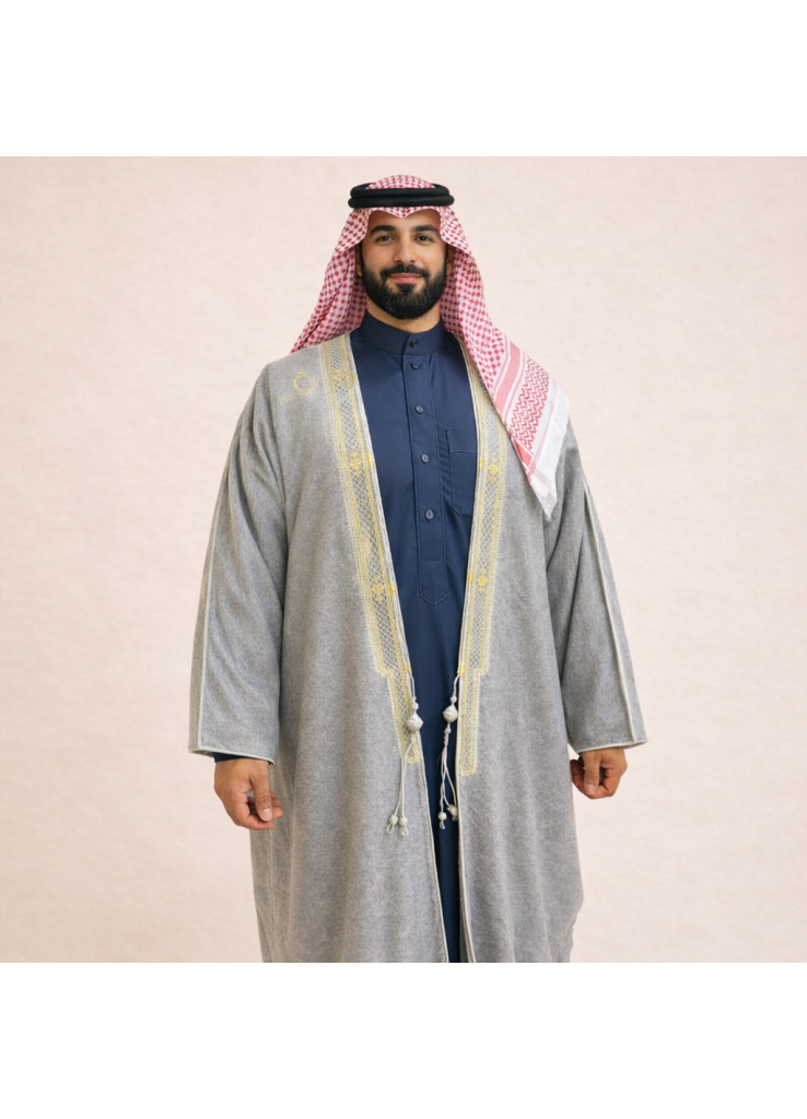  بشت كشميري مكس بفراء الشانشيلا