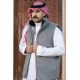 سديري رجالي كشمير لون رمادي شانشيلا