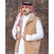 سديري رجالي كشمير لون رملي