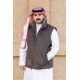 Brown Men's Cashmere Vest