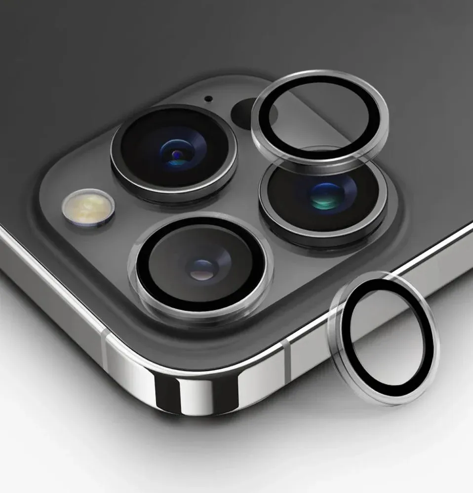 واقي عدسات الكاميرا الماسي - شفافية عالية وحماية ضد الكسر واقي عدسات الكاميرا الماسي - شفافية عالية وحماية ضد الكسر