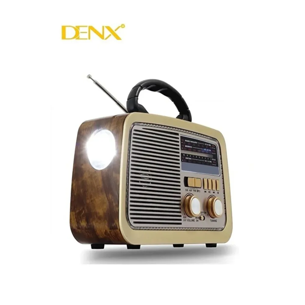 راديو و سبيكر HiFi كلاسيكي من DENX - موديل DX2432 راديو و سبيكر HiFi كلاسيكي من DENX - موديل DX2432