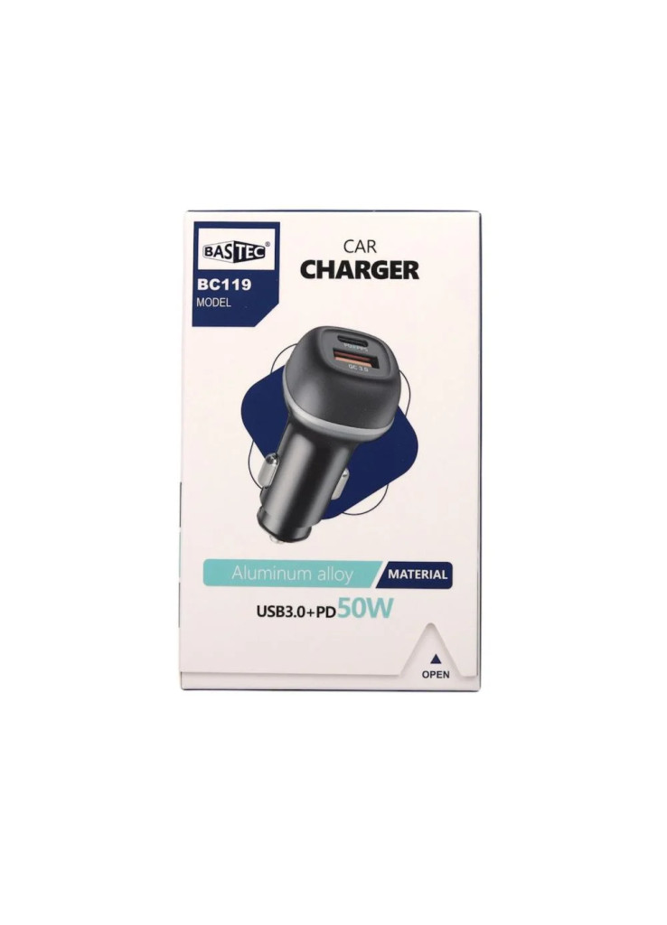 شاحن سياره شركه بيستيك قوه 50 W شاحن سياره شركه بيستيك قوه 50 W