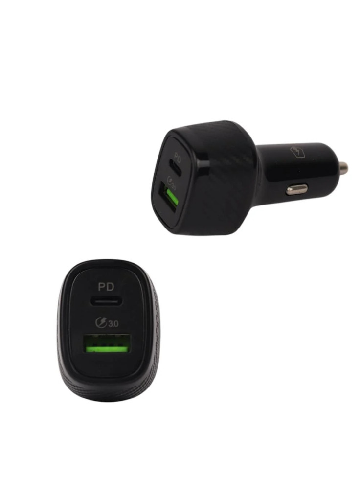 شاحن سياره فولت مدخلين قوه 38 W