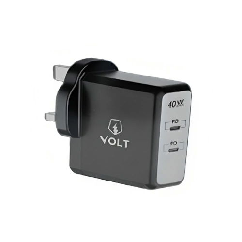 شاحن منزلي شركه فولت مدخلين تايب سي