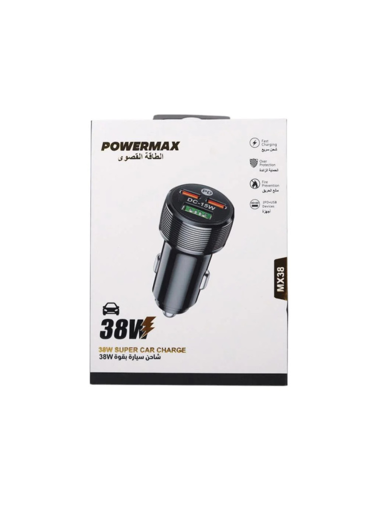 شاحن سياره مدخلين تايب سي ومدخل يو اس بي شاحن سياره مدخلين تايب سي ومدخل يو اس بي