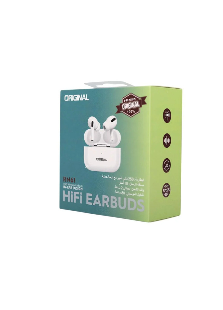 سماعه بلوتوث برو شركه ORIGINAL RN61 سماعه بلوتوث برو شركه ORIGINAL RN61