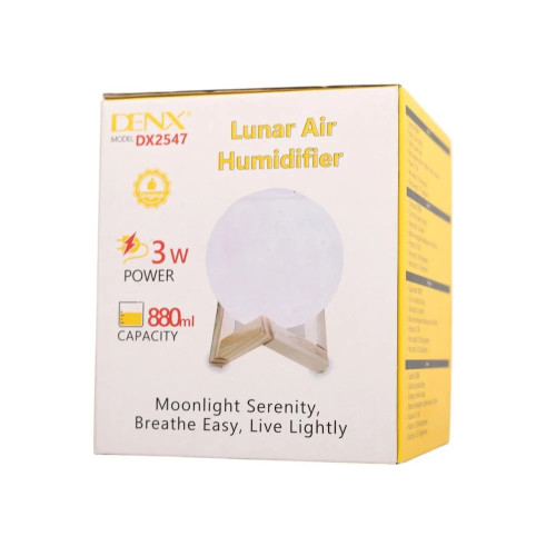 فواحه على شكل قمر مع اضاءه