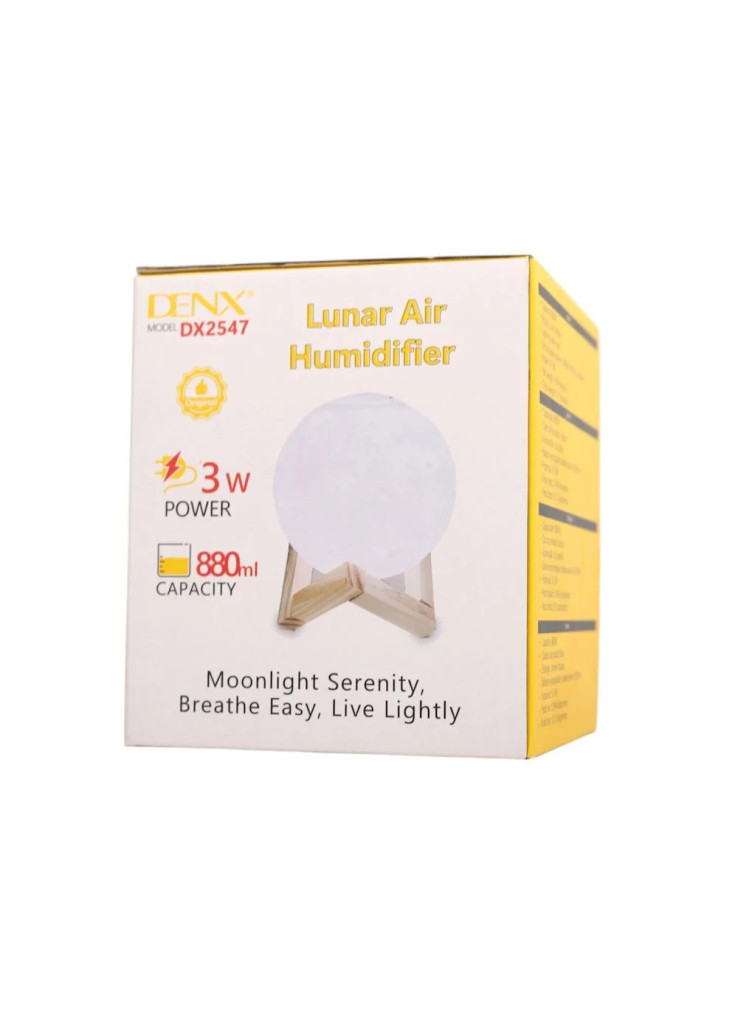 فواحه على شكل قمر مع اضاءه