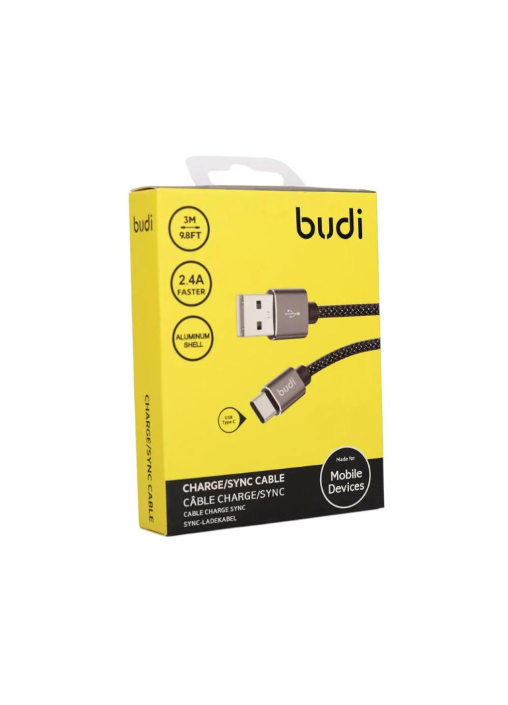 هذي سلك شاحن budi تايب سي طوله 3 متر هذي سلك شاحن budi تايب سي طوله 3 متر