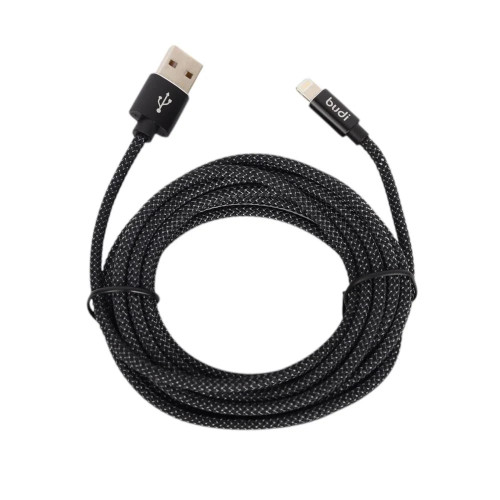 سلك شاحن budi ايفون طوله 3 متر