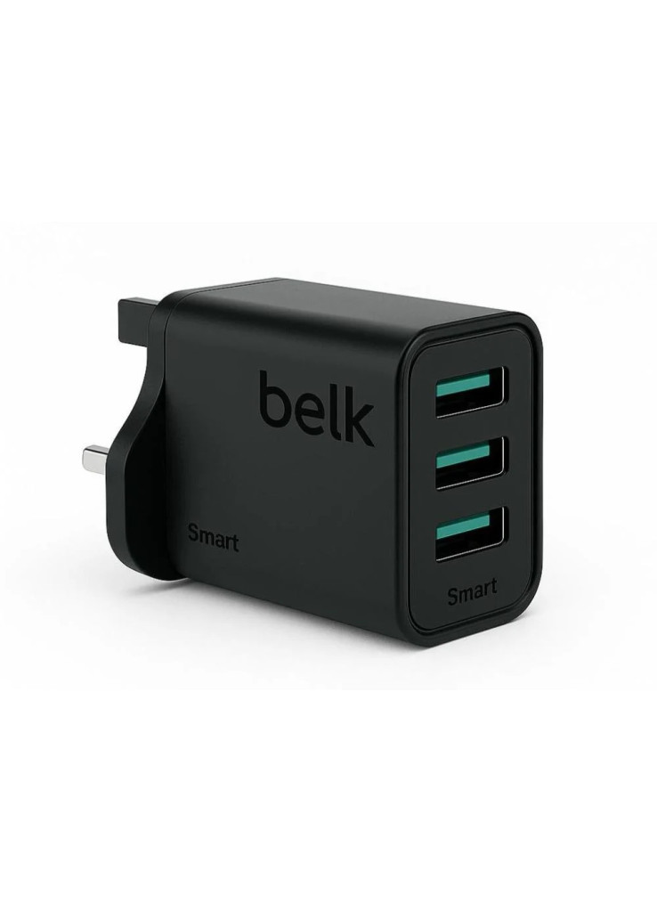 شاحن جدار بيلك 24W  ثلاث مداخل يو اس بي