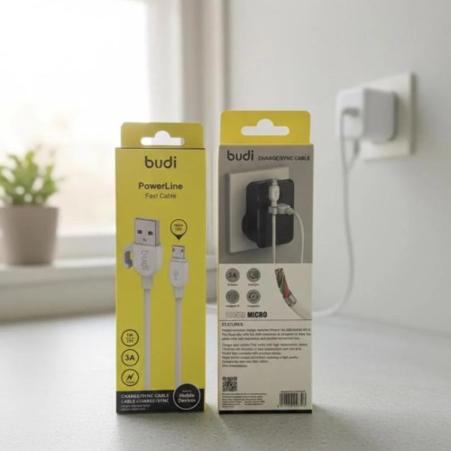 سلك شاحن BUDI مايكرو سلك شاحن BUDI مايكرو