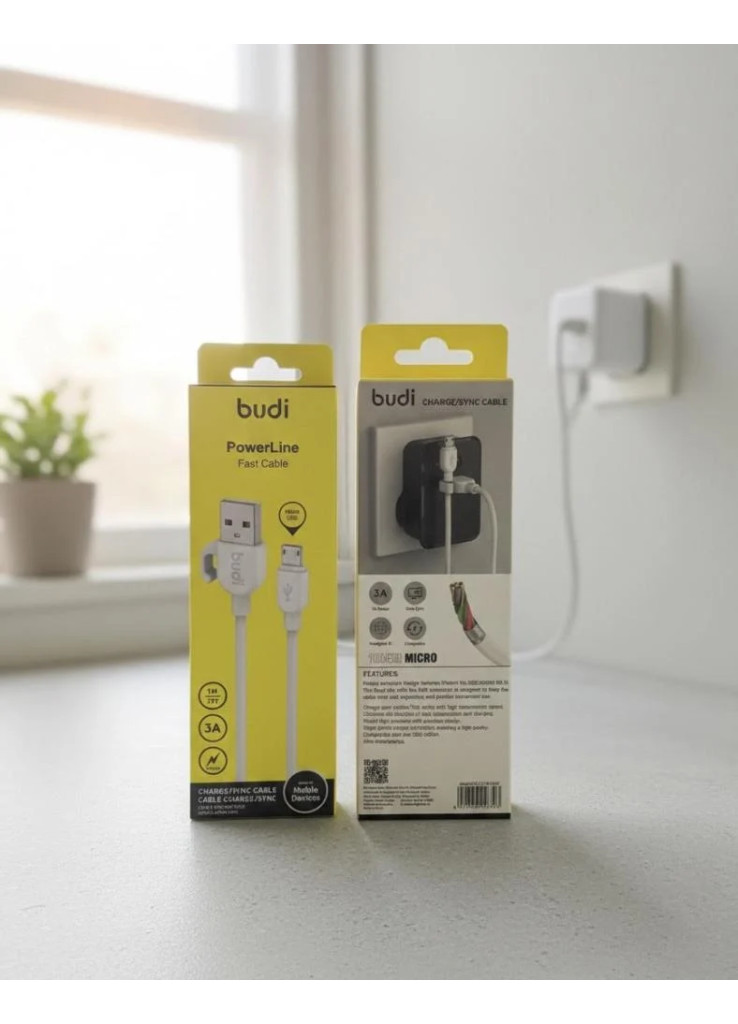 سلك شاحن BUDI مايكرو