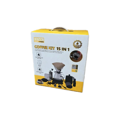 دينكس - طقم قهوة مقطرة 15 في 1 مع حقيبة تخزين DX4205