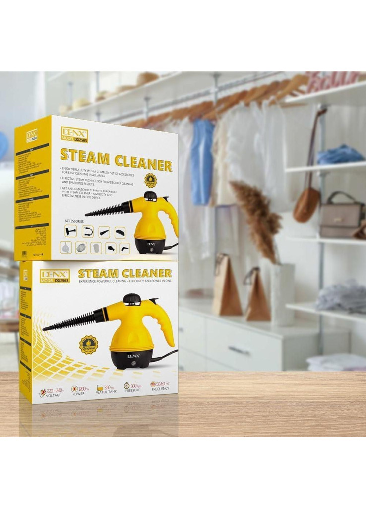 جهاز التنظيف بالبخار متعدد الاستخدامات بقوة 1200 واط دينكس DX2596 جهاز التنظيف بالبخار متعدد الاستخدامات بقوة 1200 واط دينكس DX2596