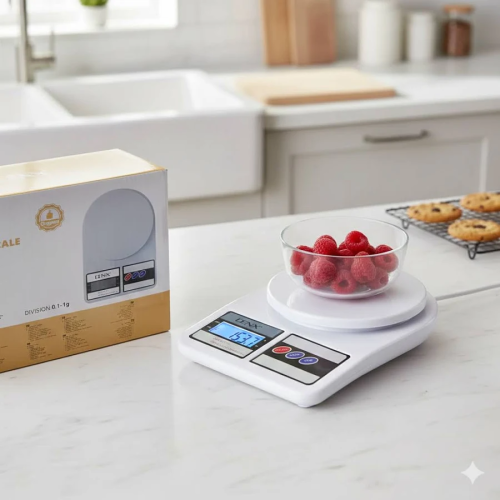 ميزان مطبخ رقمي دقيق من DENX - موديل DX3602 ميزان مطبخ رقمي دقيق من DENX - موديل DX3602