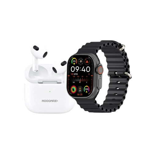 بكج ساعة و سماعة ايربودز 4 موج ماكس بكج ساعة و سماعة ايربودز 4 موج ماكس