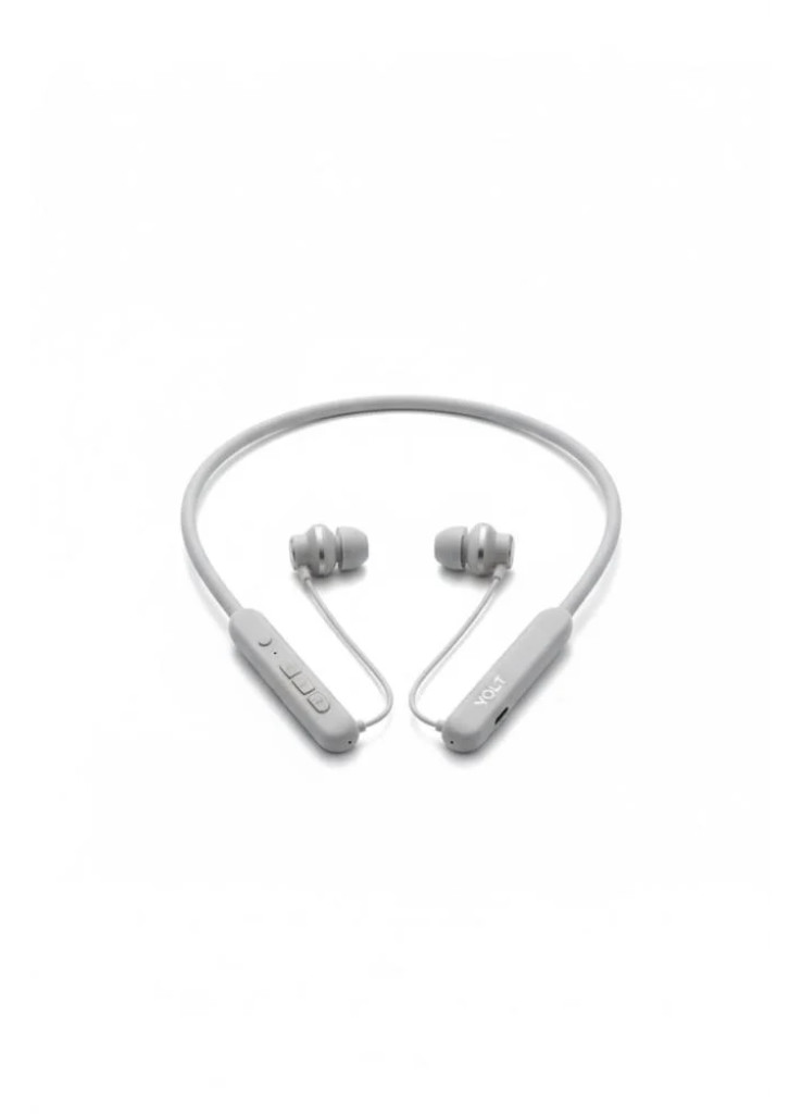Volt سماعة بلوتوث رياضية حول الرقبة – لون أبيض – موديل VL-BH9013 Volt سماعة بلوتوث رياضية حول الرقبة – لون أبيض – موديل VL-BH9013