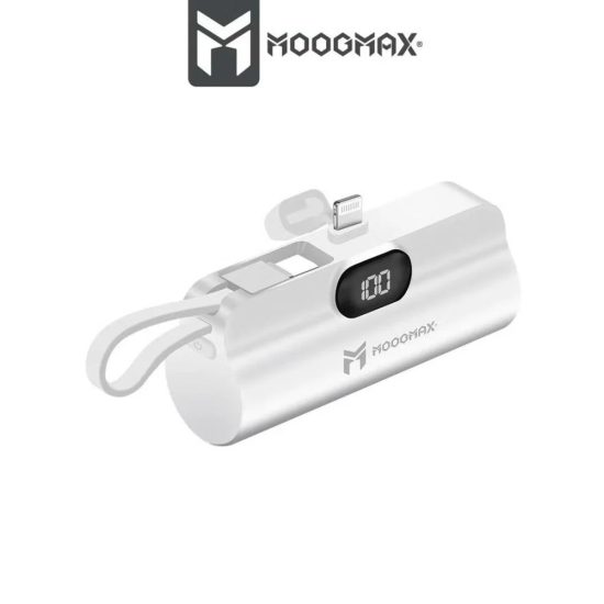 2-في-1 باور بنك سوبر تايني سايز ميني بسعة 5000mAh وبحجم قلم الروج, ووزن خفيف يجعل حمله واستخدامه سهل, بمخرجين مخرج ايفون أساسي ومخرج تايب-سي جانبي, يدعم تقنيات الشحن السريع, يسمح بحمله على أثناء السفر 2-في-1 باور بنك سوبر تايني سايز ميني بسعة 5000mAh وبحجم قلم الروج, ووزن خفيف يجعل حمله واستخدامه سهل, بمخرجين مخرج ايفون أساسي ومخرج تايب-سي جانبي, يدعم تقنيات الشحن السريع, يسمح بحمله على أثناء السفر
