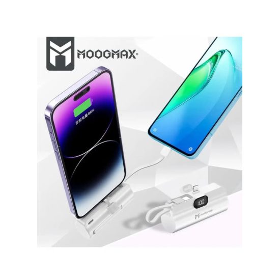 2-في-1 باور بنك سوبر تايني سايز ميني بسعة 5000mAh وبحجم قلم الروج, ووزن خفيف يجعل حمله واستخدامه سهل, بمخرجين مخرج ايفون أساسي ومخرج تايب-سي جانبي, يدعم تقنيات الشحن السريع, يسمح بحمله على أثناء السفر 2-في-1 باور بنك سوبر تايني سايز ميني بسعة 5000mAh وبحجم قلم الروج, ووزن خفيف يجعل حمله واستخدامه سهل, بمخرجين مخرج ايفون أساسي ومخرج تايب-سي جانبي, يدعم تقنيات الشحن السريع, يسمح بحمله على أثناء السفر