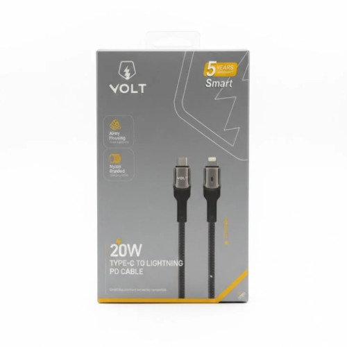 كابل VOLT (USB-C to Lightning) كابل VOLT (USB-C to Lightning)