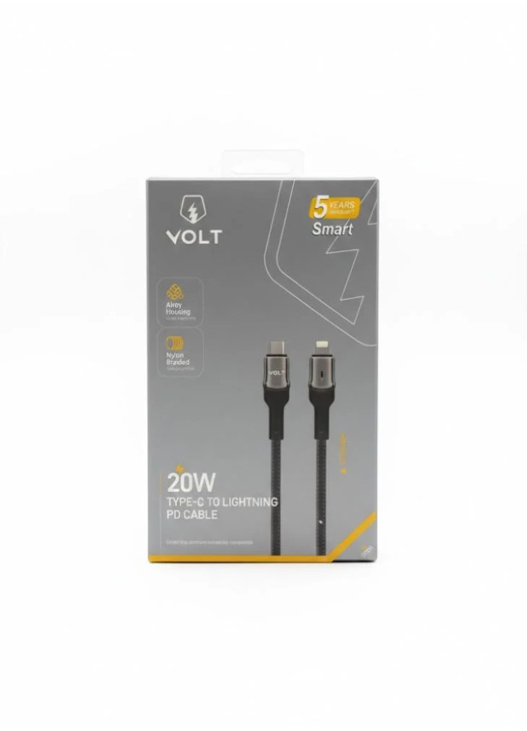كابل VOLT (USB-C to Lightning) كابل VOLT (USB-C to Lightning)
