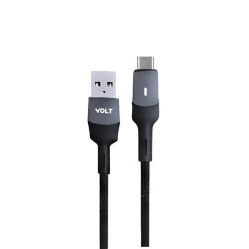 سلك شحن فولت (VOLT) - USB إلى Type-C بقوة 3.4A سلك شحن فولت (VOLT) - USB إلى Type-C بقوة 3.4A