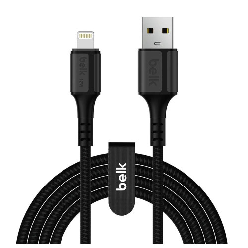 كيبل بيلك USB إلى لايتنينج للايفون بقوة 12 واط بطول 3 متر كيبل بيلك USB إلى لايتنينج للايفون بقوة 12 واط بطول 3 متر