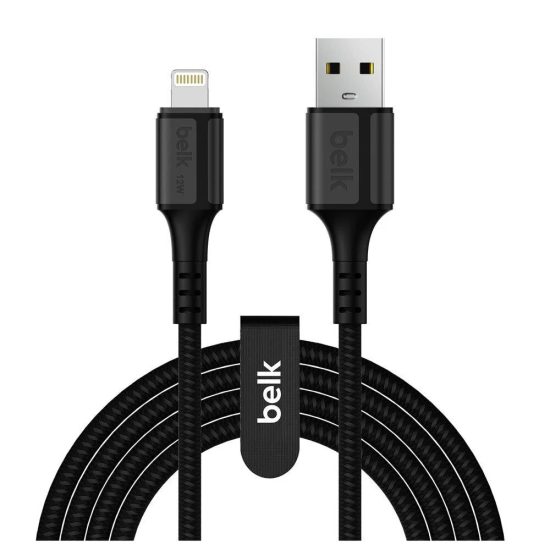 كيبل بيلك USB إلى لايتنينج للايفون بقوة 12 واط بطول 3 متر كيبل بيلك USB إلى لايتنينج للايفون بقوة 12 واط بطول 3 متر