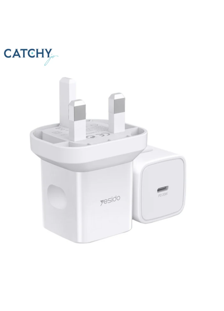 شاحن جداري من yesido -YC30 تايب سي