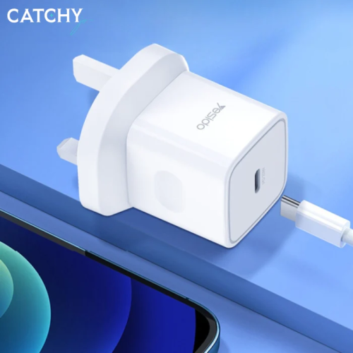 شاحن جداري من yesido -YC30 تايب سي