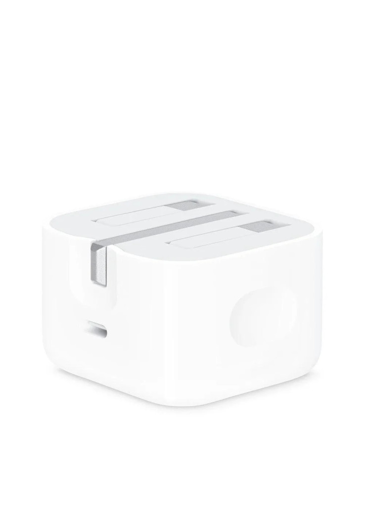 راس شاحن ايفون بقوة 20 واط -لون ابيض راس شاحن ايفون بقوة 20 واط -لون ابيض