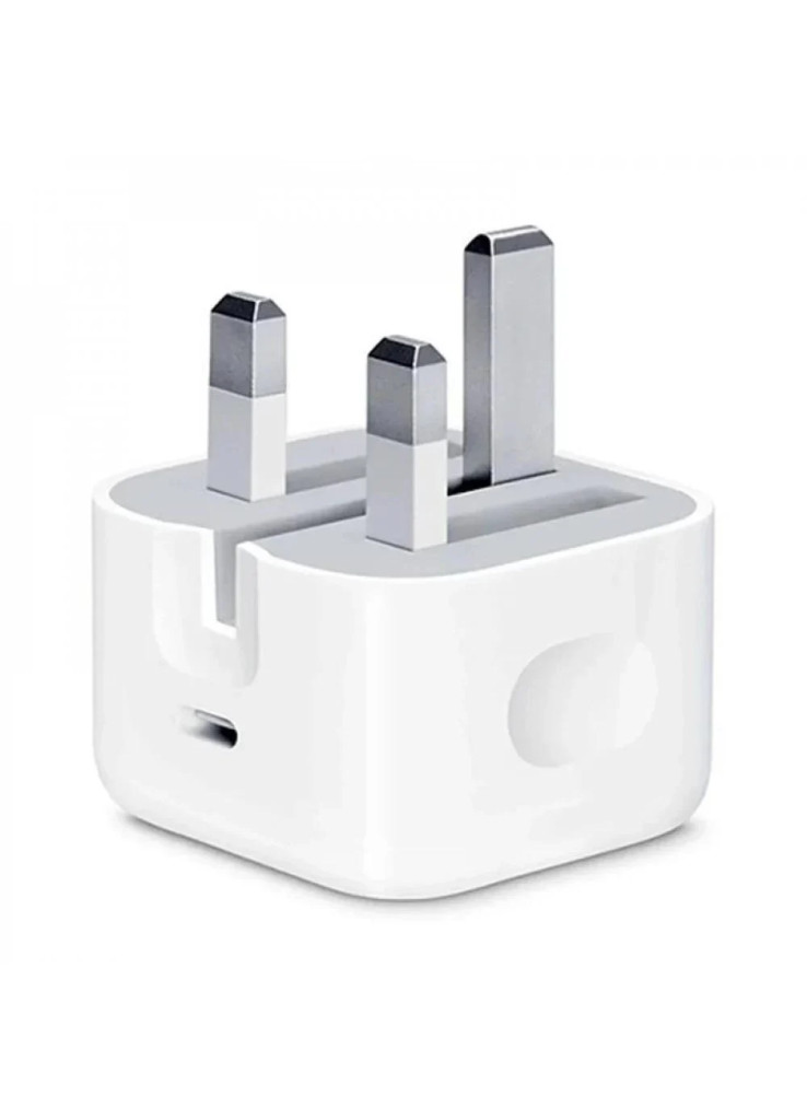 راس شاحن ايفون بقوة 20 واط -لون ابيض راس شاحن ايفون بقوة 20 واط -لون ابيض