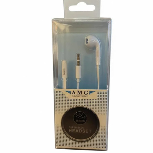 سماعة ( اذن  وحده )سلك ايفون ابرة AUXماركة AMG