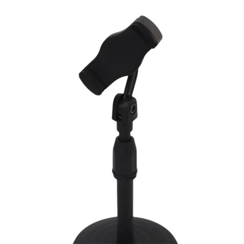 ستاند جوال متحرك قاعدة كبيرة - اسود