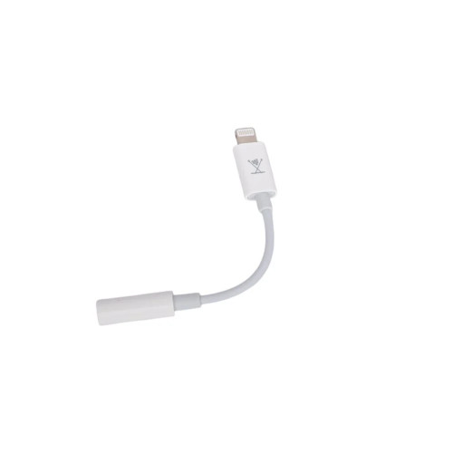 وصلة كيبل سماعة ايفون 7 إلى منفذ ( إبرة ) AUX