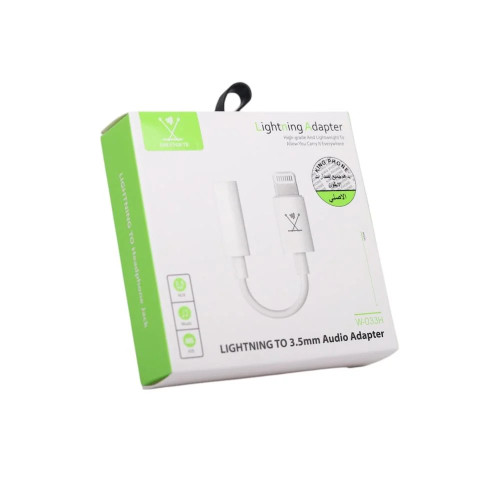 وصلة كيبل سماعة ايفون 7 إلى منفذ ( إبرة ) AUX