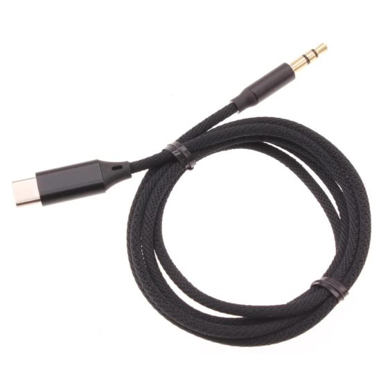 كابل صوت (AUX) بموصلات Type-C إلى AUX