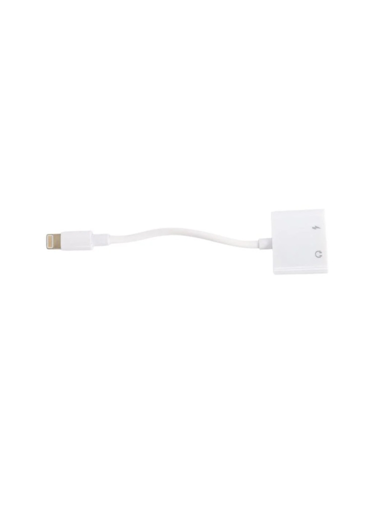 محول صوت وشحن مزدوج من نوع لايتنينج (Lightning) ماركة Sweetgifts