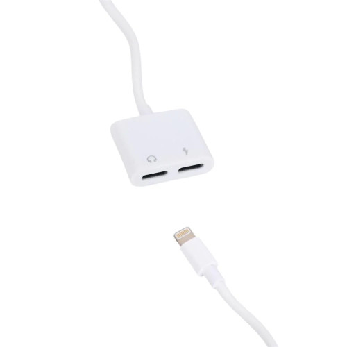 محول صوت وشحن مزدوج من نوع لايتنينج (Lightning) ماركة Sweetgifts