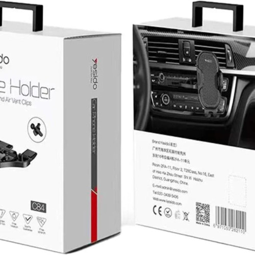 حامل سيارة من يسيدو بفتحة سي دي ومشبك لفتحة المكيف