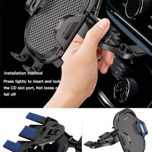 حامل سيارة من يسيدو بفتحة سي دي ومشبك لفتحة المكيف