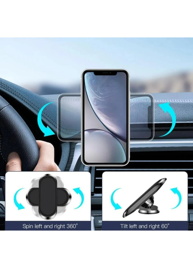 حامل جوال مغناطيسي للسيارة 360درجه