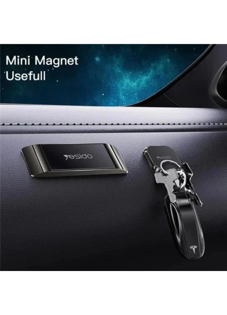 يسيدو منغناطيس جوال للسيارة قطعتين اسود - C152 يسيدو منغناطيس جوال للسيارة قطعتين اسود - C152