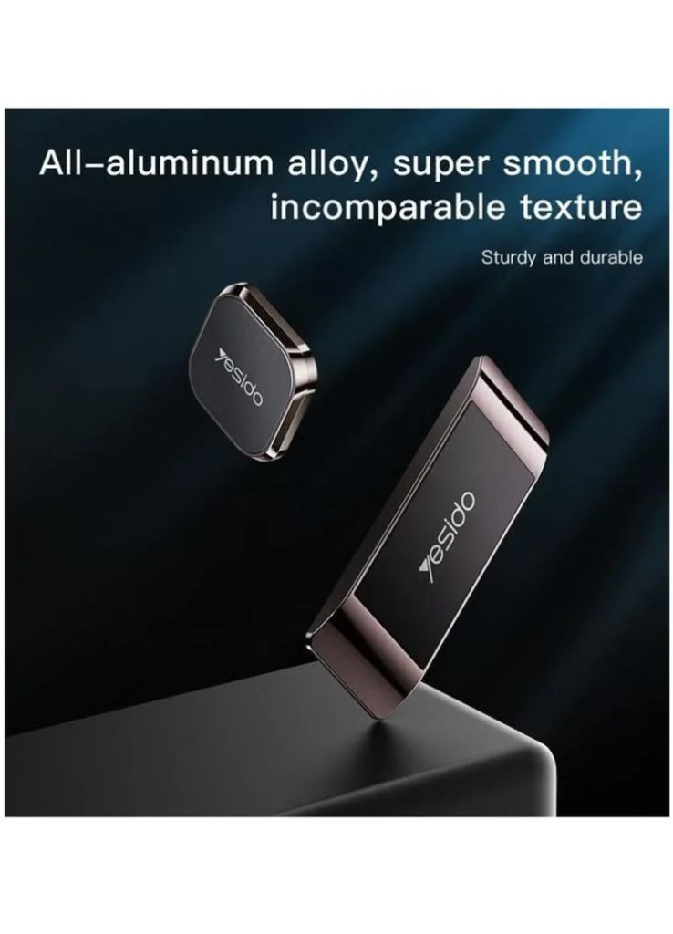 يسيدو منغناطيس جوال للسيارة قطعتين اسود - C152 يسيدو منغناطيس جوال للسيارة قطعتين اسود - C152