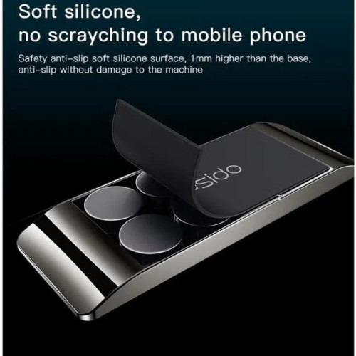 يسيدو منغناطيس جوال للسيارة قطعتين اسود - C152 يسيدو منغناطيس جوال للسيارة قطعتين اسود - C152