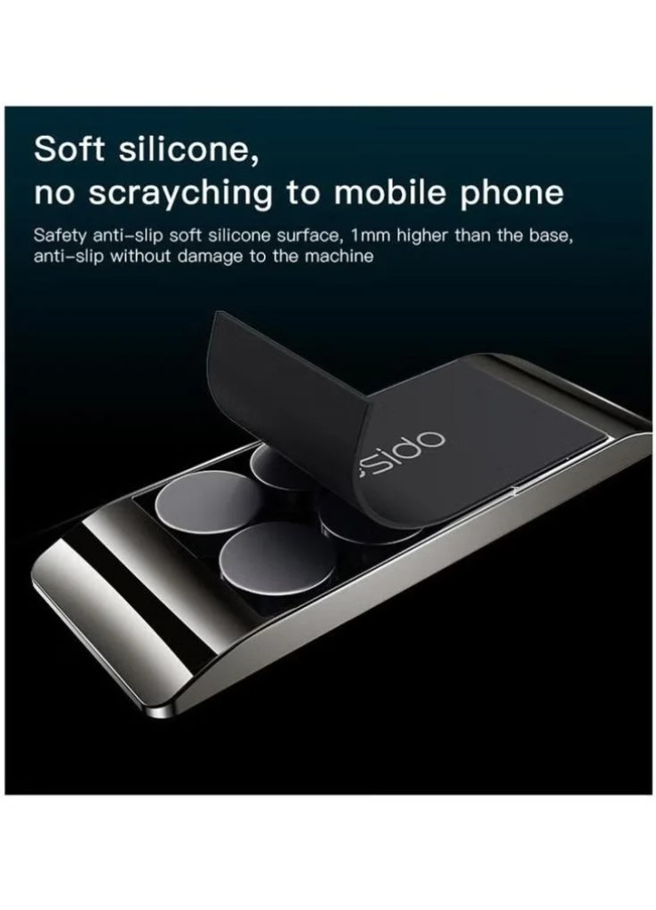 يسيدو منغناطيس جوال للسيارة قطعتين اسود - C152 يسيدو منغناطيس جوال للسيارة قطعتين اسود - C152